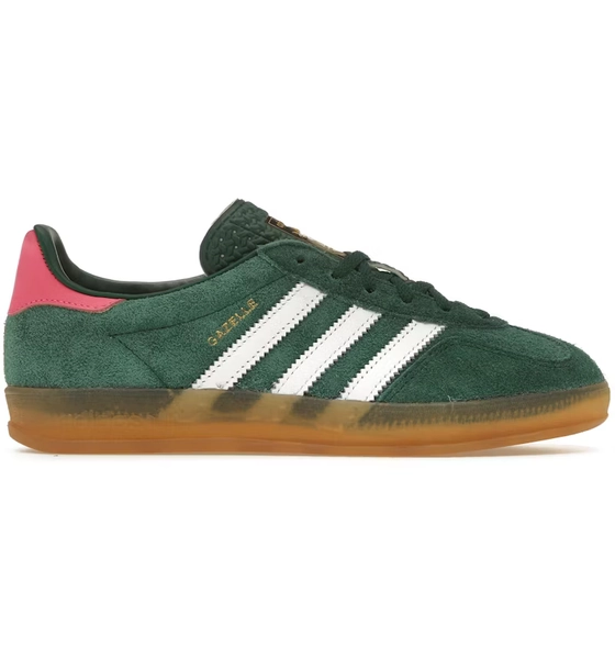 adidas Gazelle Indoor Collegiate Green Lucid Pink (Women's)