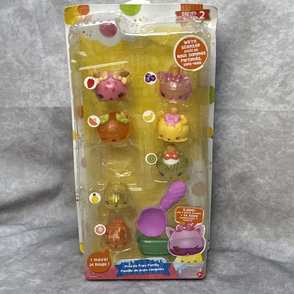 Num Noms Freezie Pops Family Series 2 Scented NIB New Rare *Box Wear No Mystery*