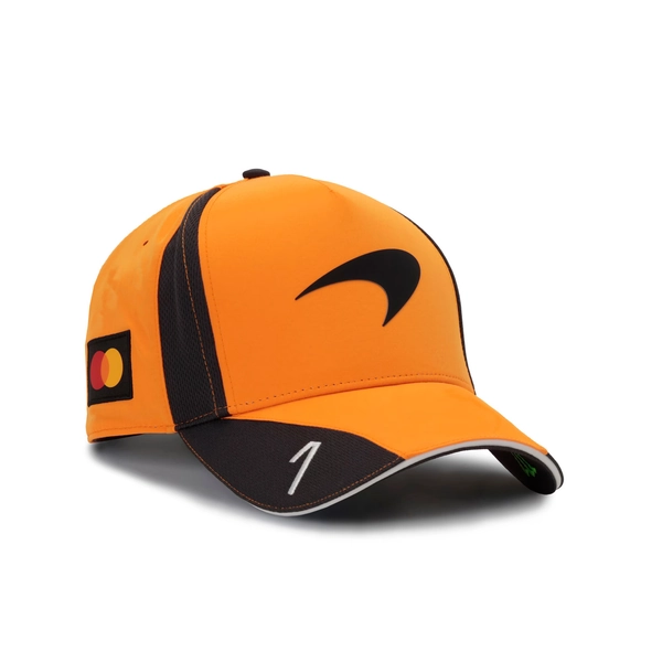McLaren Lando Norris Team Baseball-Cap – Papaya – Unisex