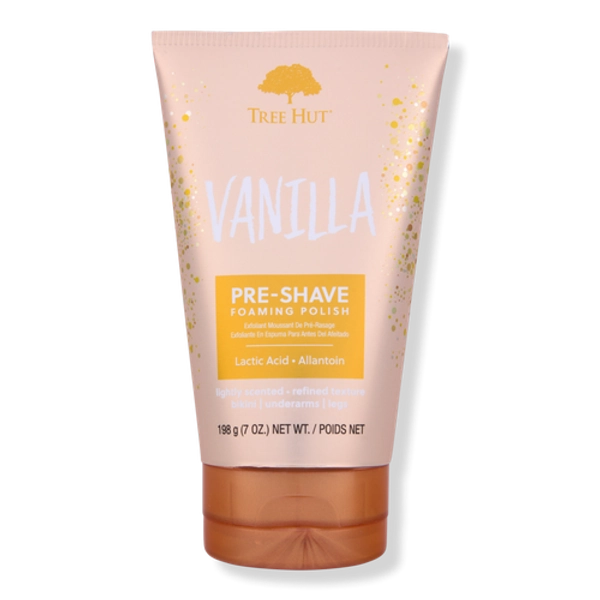 Pre-Shave Foaming Polish - Vanilla