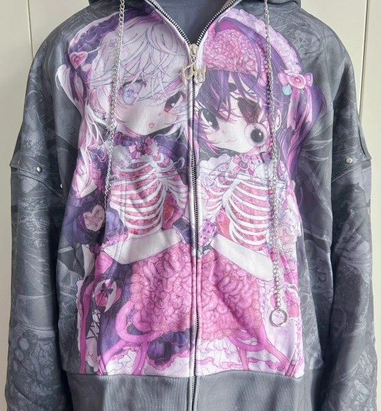 THE TWINS OVERSIZED HOODIE — DIEMILKO