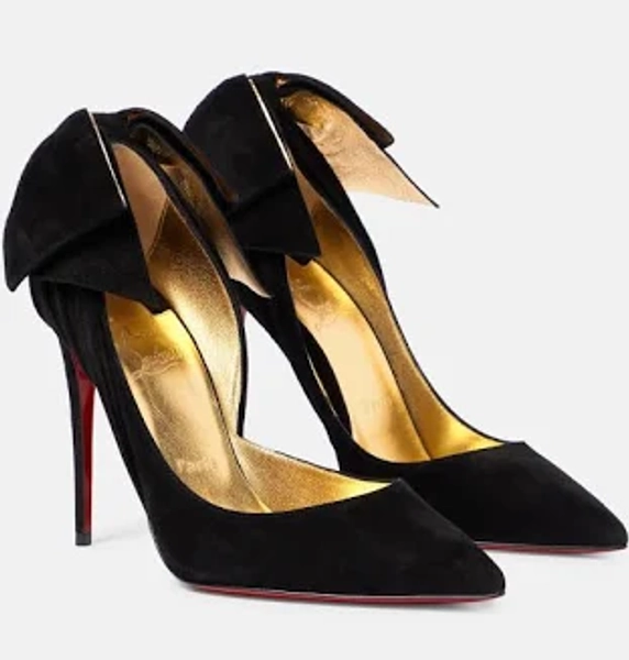 Christian Louboutin Rabakate 100 suede pumps