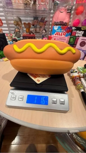 Squishy Hot Dog from Five Below!