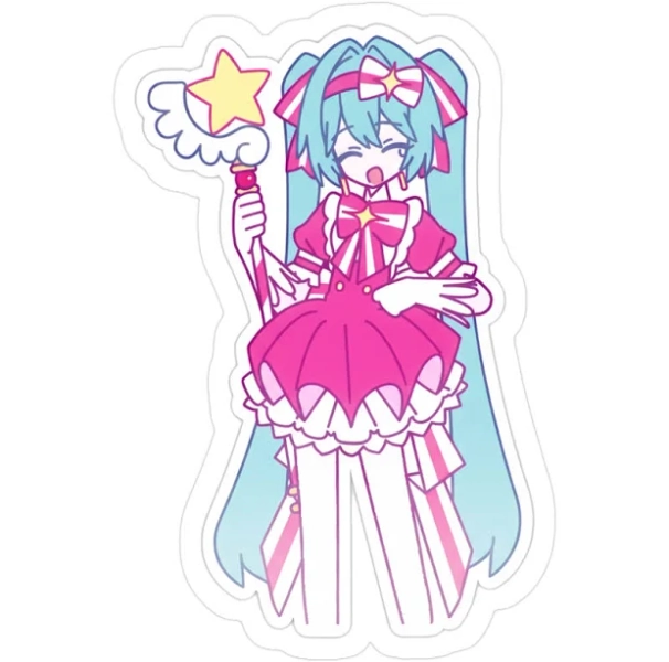 Hatsune Miku Colorful Stage! Sticker