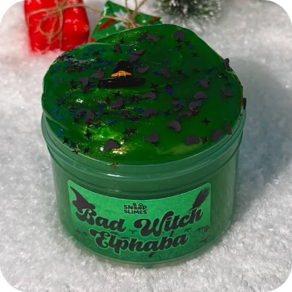 Snoopslimes Bad Witch Elphaba Slime