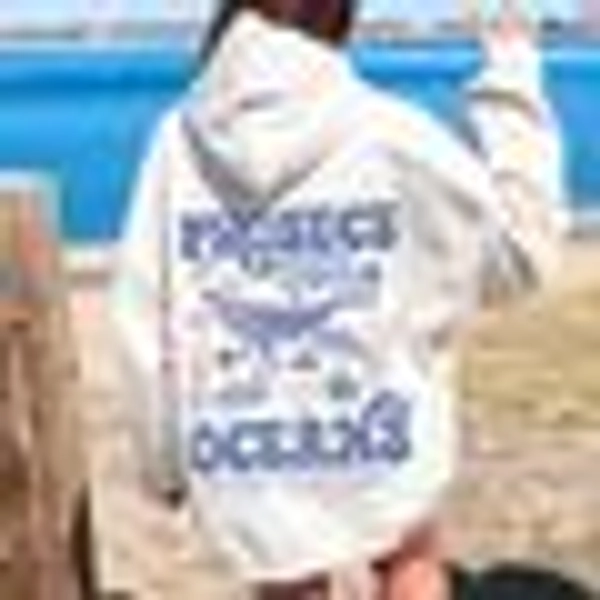 Child of God Unisex Hoodie White E-XL