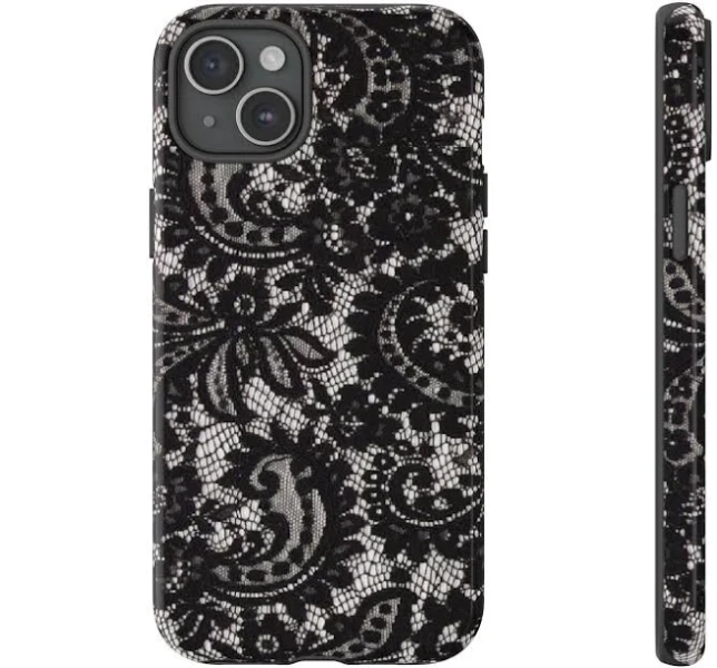 Elegant Lace Floral Phone Case