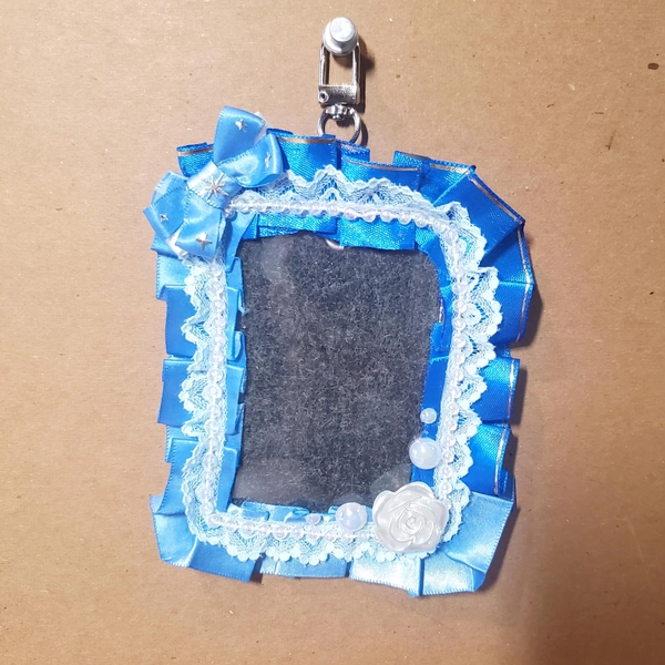 Blue Decorative Photocard Holder, Ita Bag Accessory