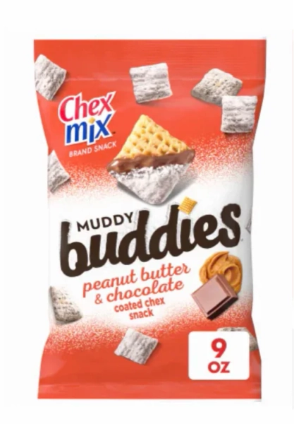 Chex Mix Muddy Buddies Peanut Butter and Chocolate Snack Mix