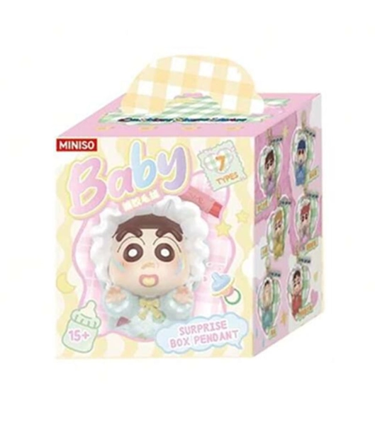 Crayon Shinchan Vinyl Plush Pendant Surprise Blind Box