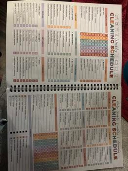 【ADHD Cleaning Planner】 A4 Size Daily Schedule & focus Checklist - TikTok Shop