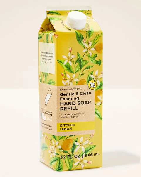 Kitchen Lemon Gentle & Clean Foaming Refill
