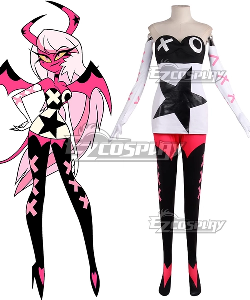 Hazbin Hotel Helluva Boss Verosika Mayday Cosplay Costume