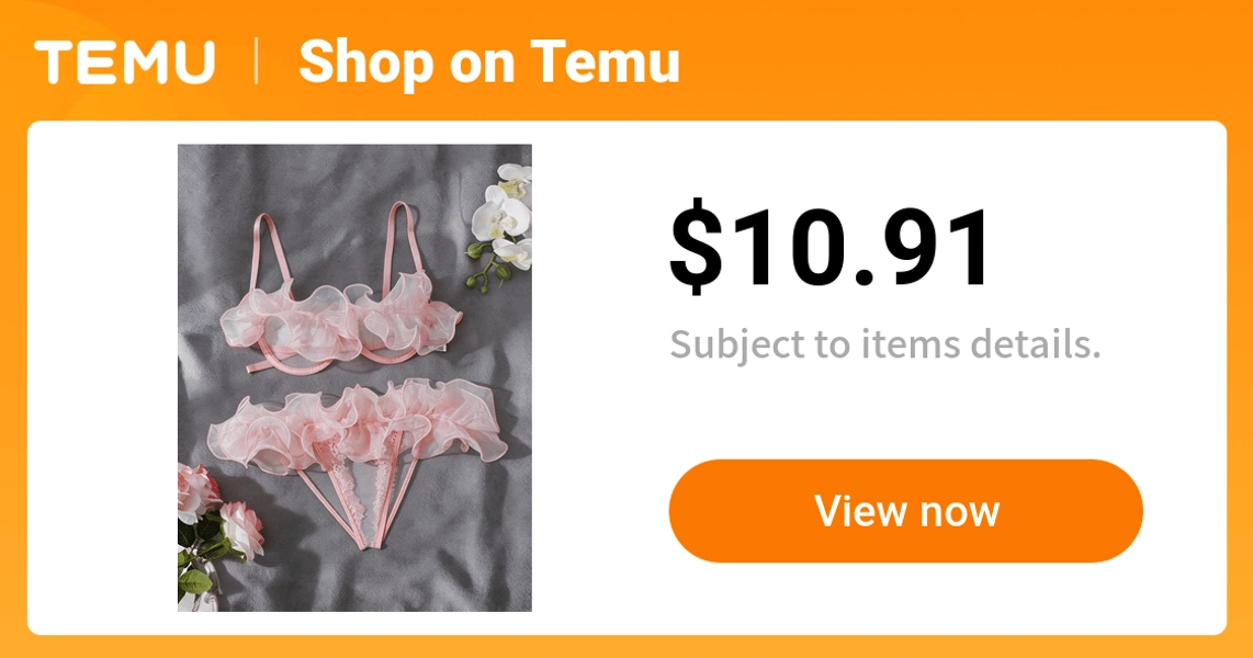light pink sheer   see   pure desire girly split - Temu