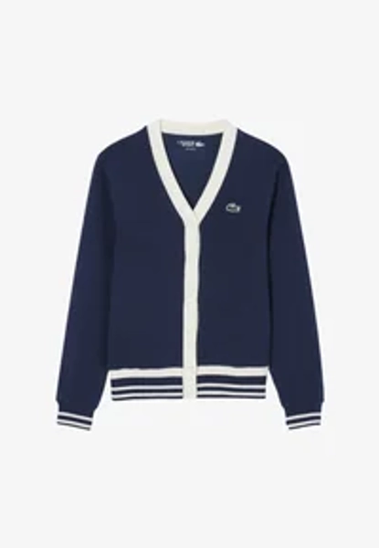 Cardigan - bleu marine   blanc hhw