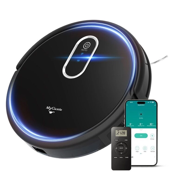 MyGenie XSonic Aquamotion Robot Vacuum & Mop Black