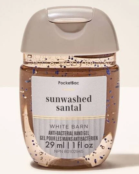 Bath & Body Works Sunwashed Santal PocketBac Hand Sanitizer