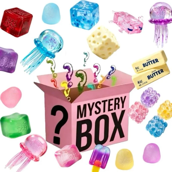 Surprise Blind Box Dr Pepper NeeDoh Nice Cube Soft Squeeze Anxiety Relief Decompression Sensory Toy