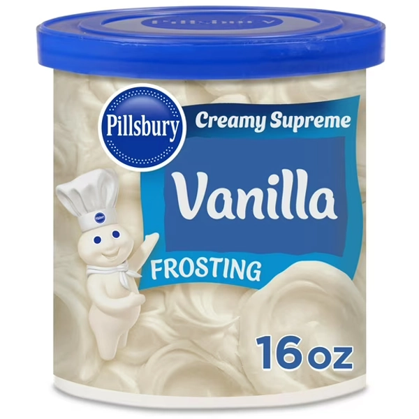 Pillsbury Creamy Supreme Vanilla Frosting, 16 oz Tub