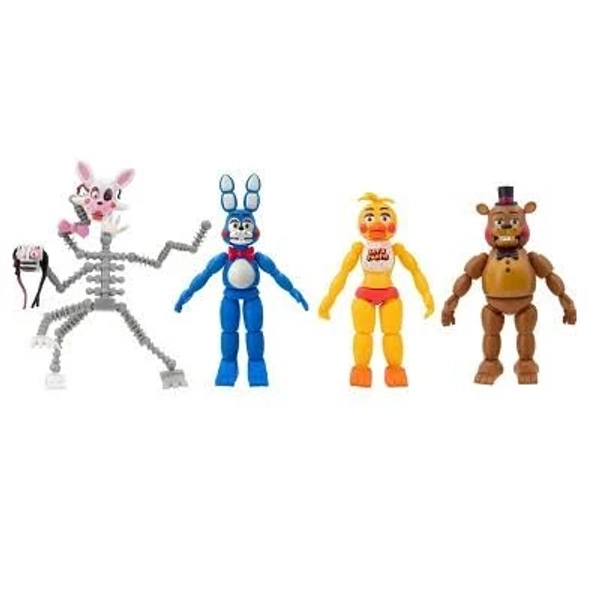 Five Nights at Freddy's Toy Freddy, Toy Bonnie, Toy Chica & Mangle Exclusive Action