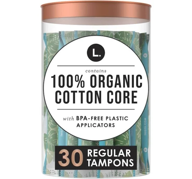 L. Organic Cotton Tampons