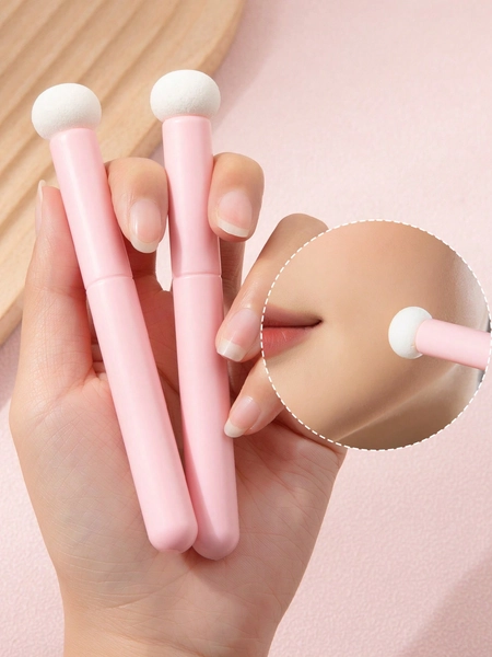 2 Concealer Brushes, Mushroom Sponge Heads, Compliant And Traceless, Large Area Acne Marks Makeup Brushes,Foundation Brush,Concealer Brush,Blush Brush,Contour Brush,Blush Brush,Bronzer Brush,Powder Brush,Foundation Brush,Blush Brush,Giveaways