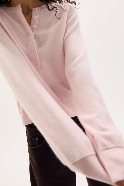 Porta Cashmere Henley Sweater