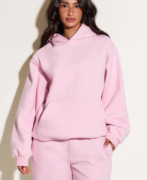 Petite Oversized Pull Over Hoodie