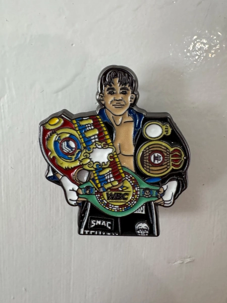 Jesse Bam Rodriguez Boxing Enamel Pin