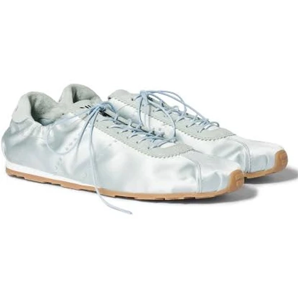 Miu Miu Plume Satin Sneakers