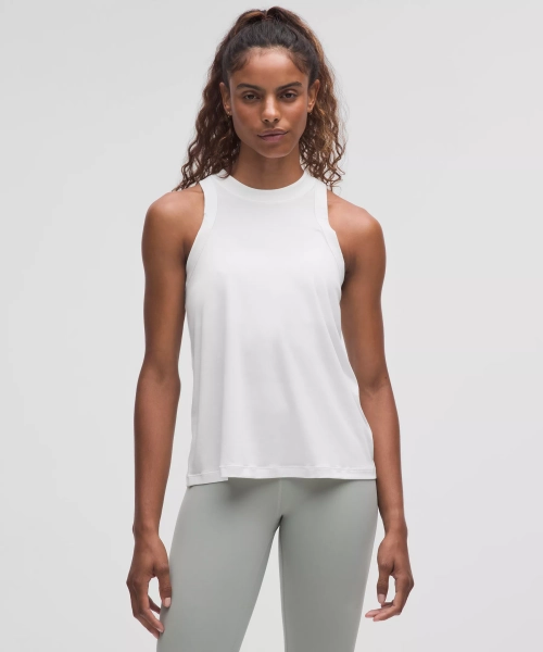 Jersey Training Tank Top - White