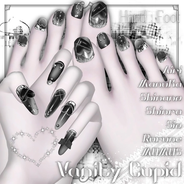 【8アバター対応】Vanity Cupid : Hand&Foot Set