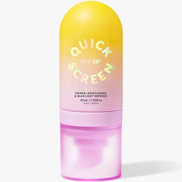 The Quick Flick Quick Screen SPF 50+ Prep Moisturiser