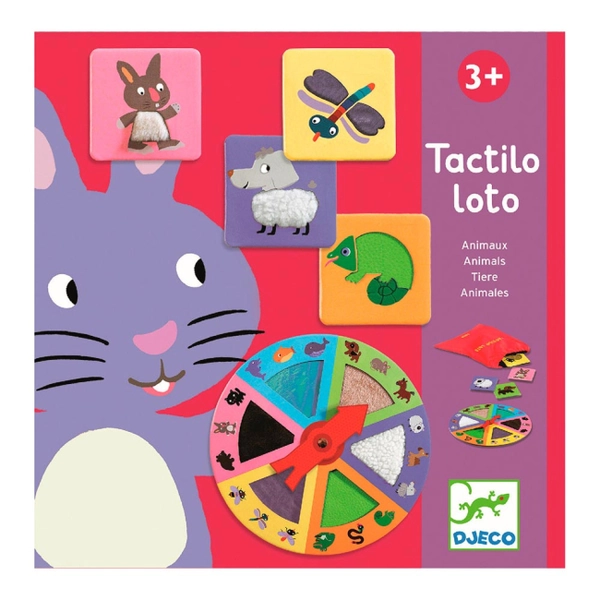 Гра тактильне лото "Тварини", DJ08129, DJECO — відгуки та низькі ціни 🛒 Akvarel.com