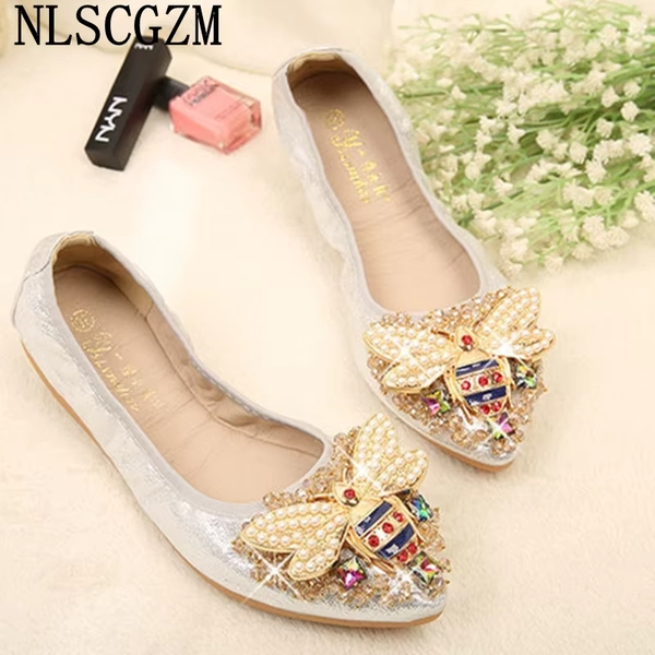 2026 Fashion Women Leather Casual Shoes Woman Flats Slip on Shoes for Women Barefoot Shoes Crystal Loafers Women Harajuku Zapato - AliExpress 322
