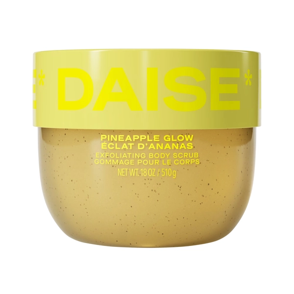 DAISE Exfoliating Body Scrub in Pineapple Glow, For Soft Glowing Skin, 18 oz/510 g