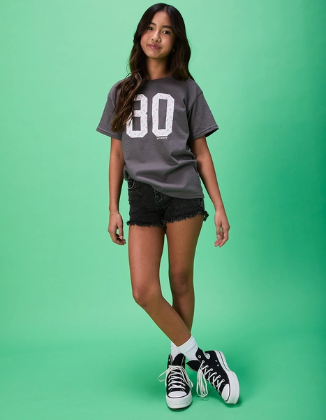 BLANK NYC Sabotage Girls Shorts - WASHED BLACK