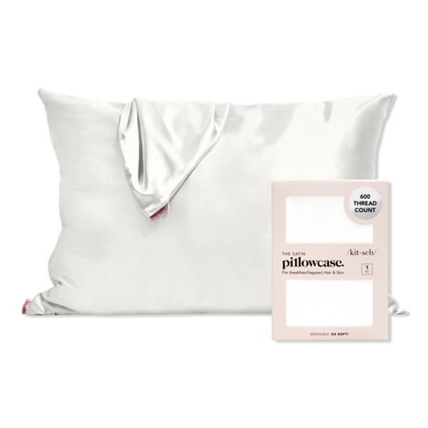 Satin Pillowcase - Ivory