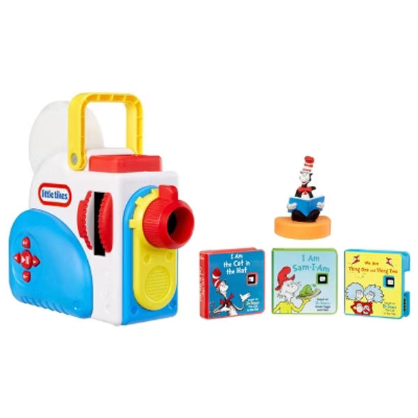 Little Tikes Story Dream Machine Dr. Seuss Starter Pack Storytime Audio Books: Educational Reading Kits for Toddlers & Preschoolers