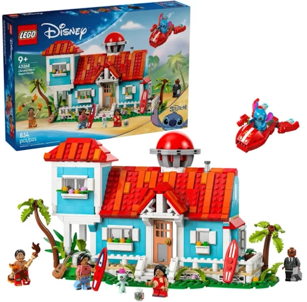 LEGO Disney Lilo and Stitch Beach House (43268)