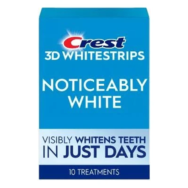 Crest Noticeably White Whitestrips Teeth Whitening Kit
