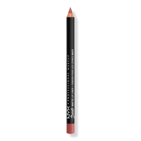 Suede Matte Lip Liner Velvet Soft Vegan Lip Pencil - Brunch Me