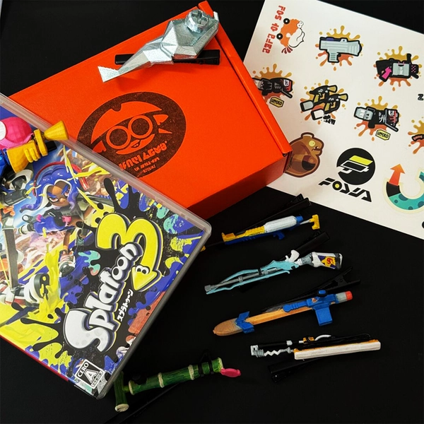 Splatoon Weapon 3D Model Charm