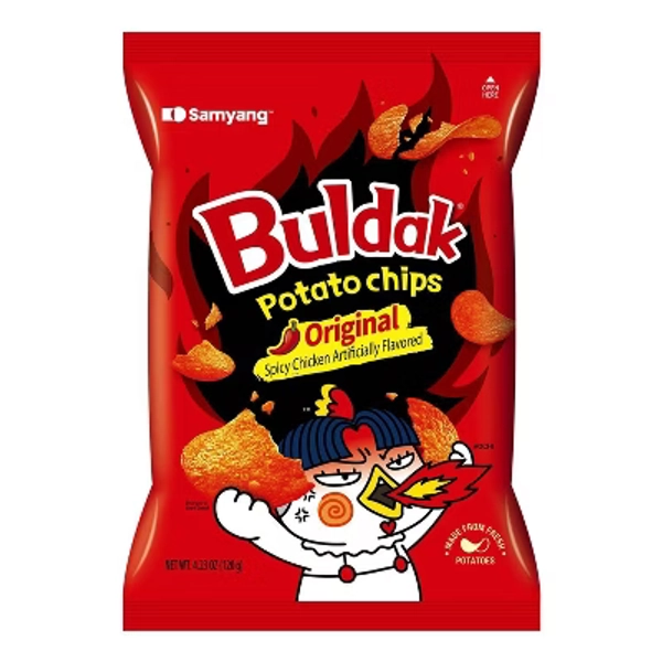 Samyang Buldak Original Potato Chips - 4.23oz