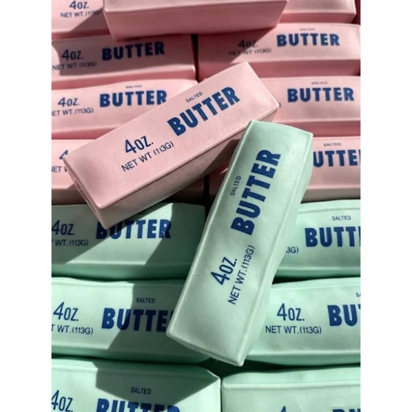 Crunchy Butter Stick Squishy Realistic 4oz Salted Butter Stress Squeeze Toy