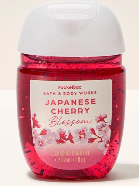Japanese Cherry Blossom PocketBac Cleansing Hand Gel 29ml - Size ONE