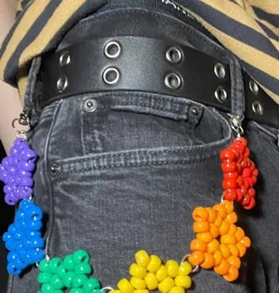 Kandi Star Belt Chain