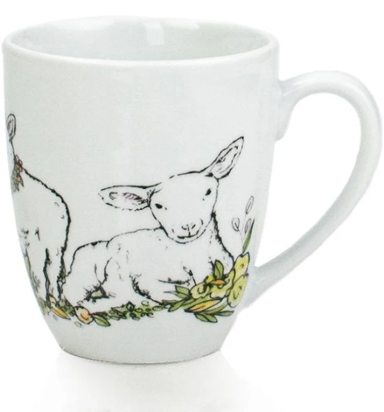 Everything Kitchens Leaping Lambs Mug