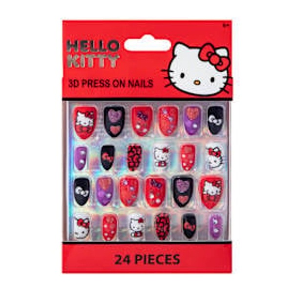 Hello Kitty® 3D Press On Nails 24-Pack | Five Below