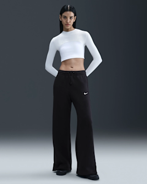 Nike Sportswear Phoenix Fleece Women's High-Waisted Wide-Leg Pants
